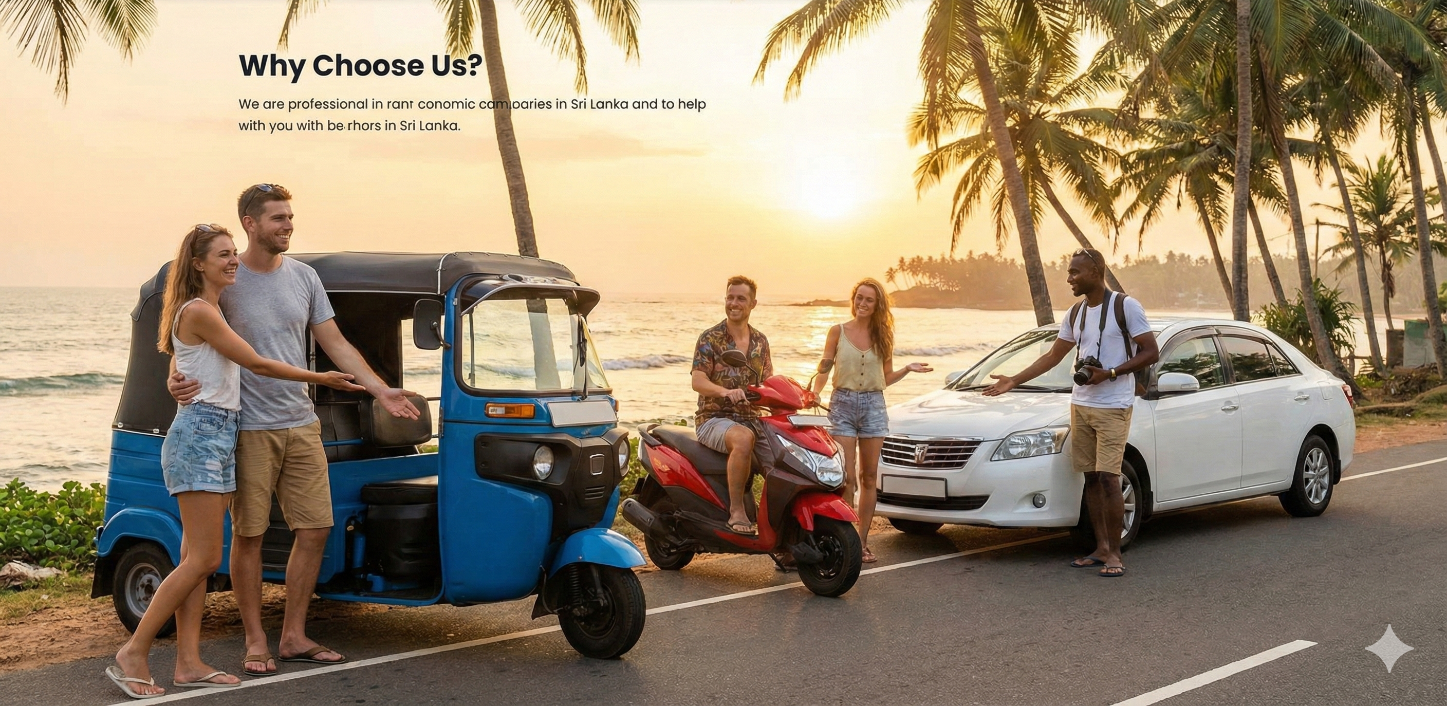 Best tuk tuk rental Mirissa Sri Lanka